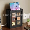 New Chinese-style wifi router storage box, wall-mounted storage rack, wireless optical modem socket, broadband storage box Specification image